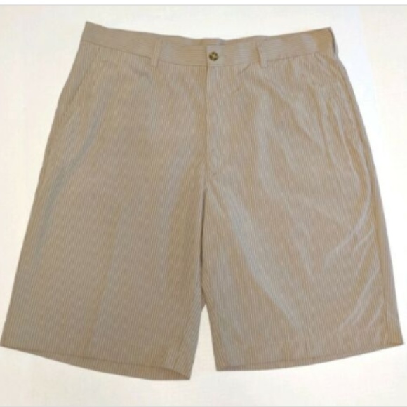 PGA Tour Other - PGA Tour Flat Front Golf Shorts Pockets Polyester